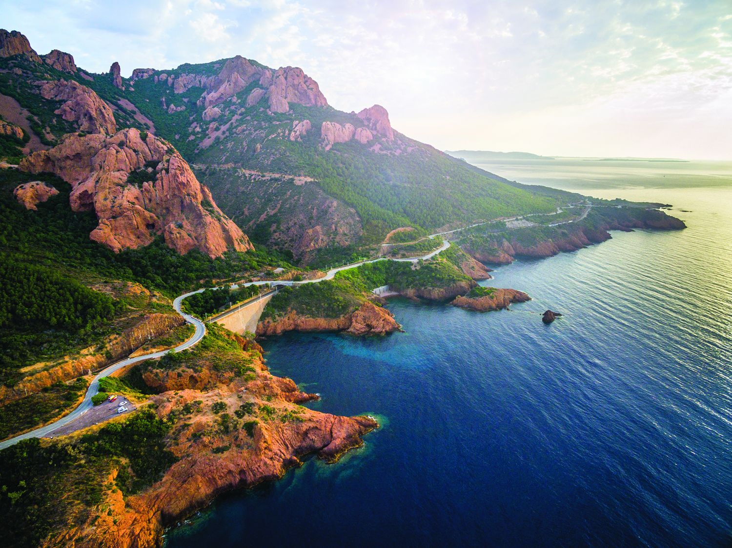 La route de la corniche d'or